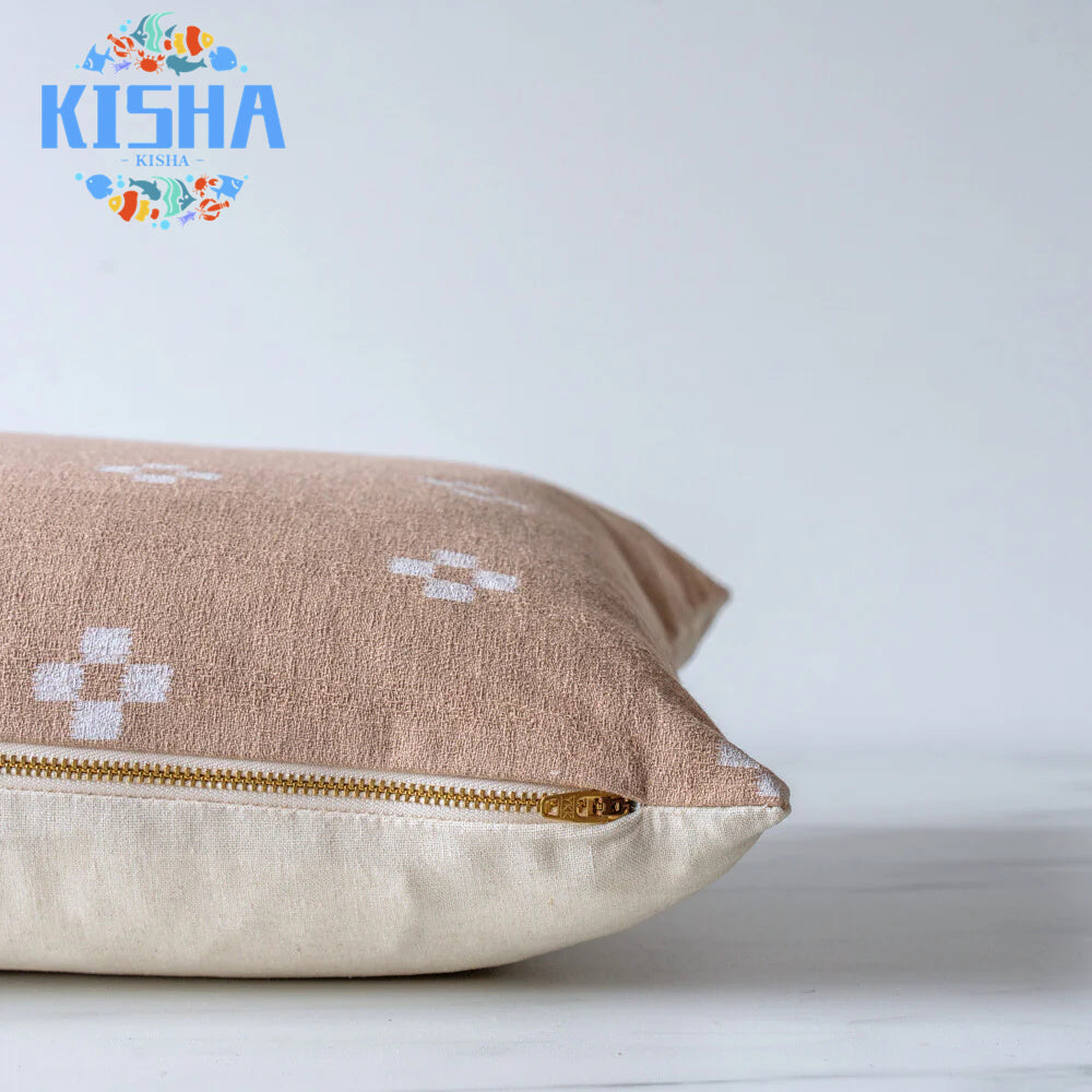 Latte Dots Pillow Cover