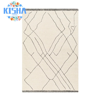 Arkell Cream/Black Rug