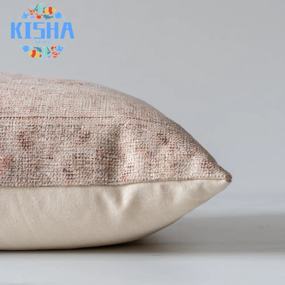 Amber Lewis x Loloi Celestia Natural Wine Pillow